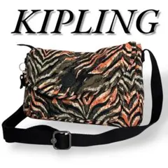 空様交渉中　美品　KIPLING　289　ショルダーバッグ　アニマル柄