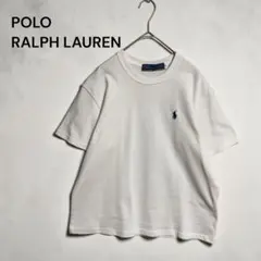 RALPH LAUREN ラルフローレン 半袖 ニット ホワイト NO4279 - メルカリ