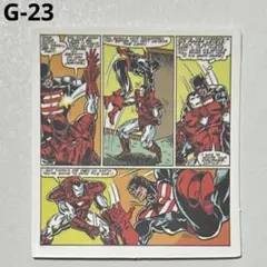 G-23.アイアンマン　アメコミ防水ステッカーのサムネイル