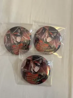 ツイステ ケイト プレイフルランド オーロラ缶バ 3個セット