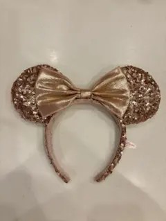 ミニーの耳カチューシャ ローズゴールド