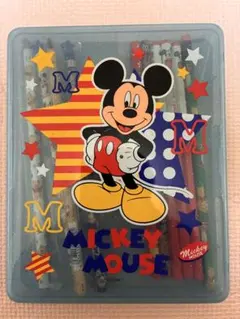 ミッキーマウス プーさん 鉛筆セット クリアケース付き