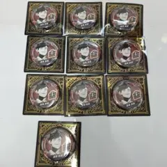 ハイキュー‼　黒尾鉄朗 バースデイ缶バッジ 10個セット