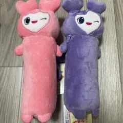 TWICE LOVELYS のびふにゃポーチ モモ サナ GiGO限定2種セット - メルカリ