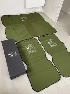 【車用シートカバー】シートエプロン KNOT RECORDS ノットレコード