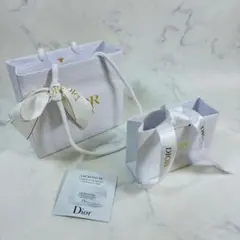 Dior ホワイトショップ袋 大小セット サンプル 1ml 1袋