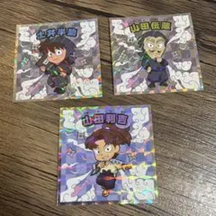 忍たま乱太郎マンチョコ　土井半助　山田伝蔵　山田利吉　セット