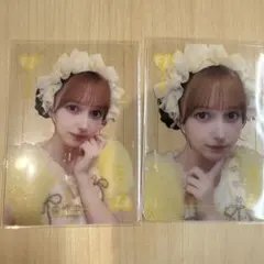 FRUITS ZIPPER クリアトレカ プードル衣装　早瀬ノエル　2枚セット