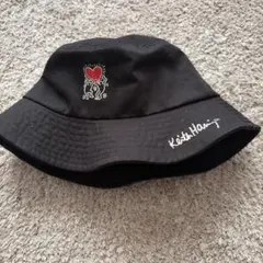Keith Haring バケットハット 黒