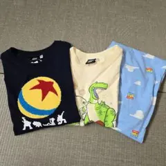 しまむら　ピクサー トイ・ストーリー Tシャツ2枚とパンツセット　パジャマ　長袖