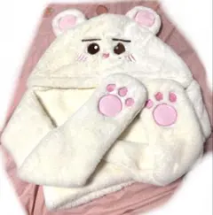 straykids skzooヒョンジン　ジニレット　ファンキャップ 手袋