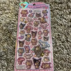 うるちゅるポップシール　日焼け　キティ　サンリオキャラクター