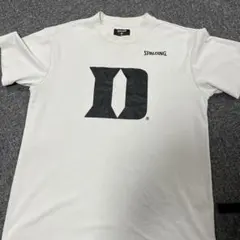 SPALDING Tシャツ ホワイト M