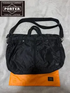 【 美品】ポーターporterタンカー ブリーフケース 2way A4 ブラック
