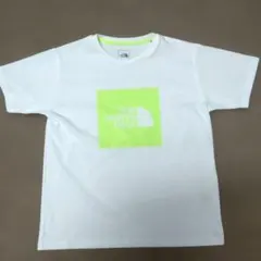 THE NORTH FACE 半袖Tシャツ ホワイト/蛍光イエロー