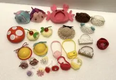 シルバニアファミリー赤ちゃん小物セット 帽子、バッグ、耳飾りおまとめ売り