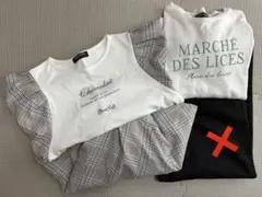 【ポンポネットジュニア】3点セット　150 160