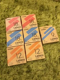 CASIO Lateco テープ　セット販売
