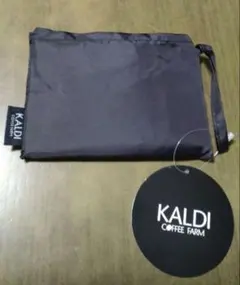 あ*ご様 カルディ　オリジナルエコバッグ　◯ブラック