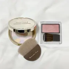 CANMAKE マシュマロフィニッシュパウダー& CEZANNE ピンクチーク