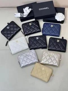 CHANEL キルティング ポーチ マルチカラー - メルカリ