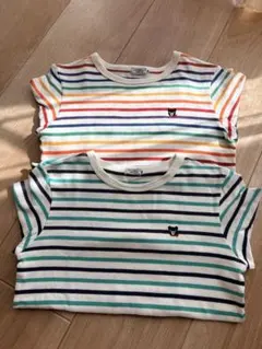 DOUBLE.BTシャツ 2枚セット150cm