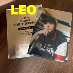 BE:FIRST 映画入場者特典 第3弾　ミニクリアファイルLEO