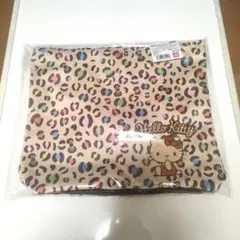 日焼けキティ 底マチボアトートバッグ ヒョウ柄 ハローキティ 新品
