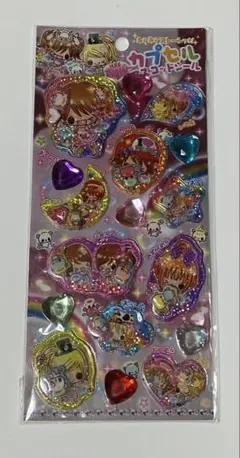 カプセルシール　シャカシャカシール　平成レトロ　当時物　女の子　ギャル