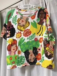 ZARA絵柄イラストTシャツ