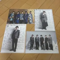 嵐 Japonism クリアファイル 4枚セット 新品未開封