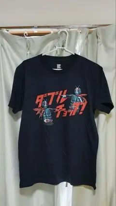仮面ライダー ダブルチョップ ❗️値下げ！Tシャツ 色 ネイビー M