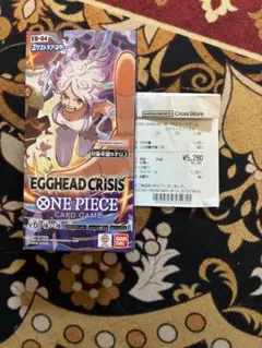 ワンピースカード　EGGHEAD CRISIS 1BOXテープカット