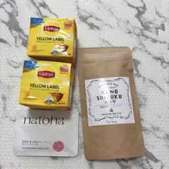 新品 Lipton・季の雫・natohaティーバッグセットのサムネイル