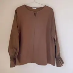 Honeys GLACIER ブラウン 長袖 Tシャツ