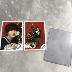 なにわ男子 道枝駿佑 公式写真 写真 フォト グリーティングフォト クリスマス