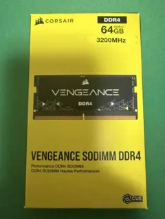 CORSAIR VENGEANCE SODIMM DDR4 64GB 中古美品 2026年最新】CORSAIR メモリ容量：64GB メモリーの人気アイテム - メルカリ