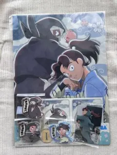 忍たま乱太郎　セガラッキーくじ 利吉 雑渡 クリアファイル