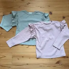 PAIR MANON 長袖カットソー 120cm 2枚セット