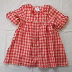 90：ギンガムチェックワンピース/ベビーギャップ ザラベビー NEXT ボーデン