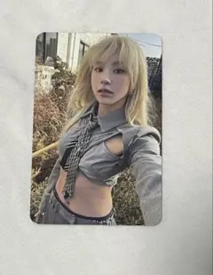 twice チェヨンREADY TO BE 12TH MINI ALBUMトレカ