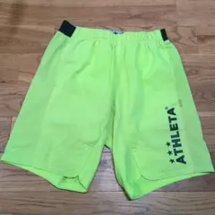 ATHLETA アスレタ ハーフパンツ 蛍光イエロー 160cmのサムネイル