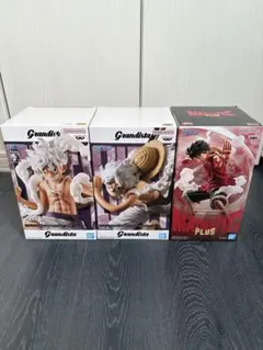 Grandista・MAXIMATIC PLUS ワンピース ルフィ 3体セット