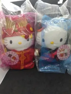 Hello Kitty ぬいぐるみ2体セット