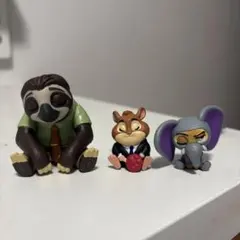 ズートピア ミニフィギュア 3体セット