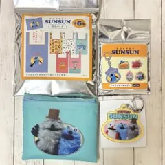 サンキューマート パペットスンスン エコバッグ アクリルキーホルダー