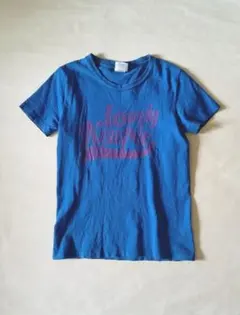 PLAZA lovely Kewpie プリント 半袖　Tシャツ 青　ブルーのサムネイル