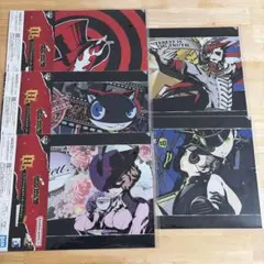 ペルソナ 一番くじ H賞 クリアファイル 5点