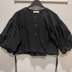 St. cecilia 長袖シャツ ネイビー - メルカリ