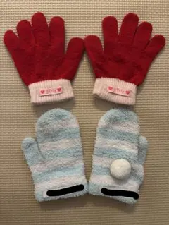 キッズ手袋2点セット
